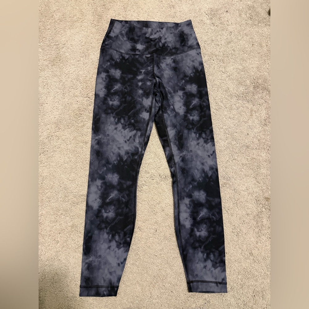 NWOT: 90 Degree By Reflex Charcoal and Black Leggings size medium free shipping